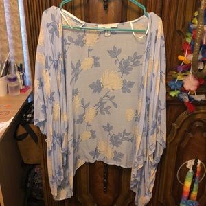 Flower cardigan/ shawl